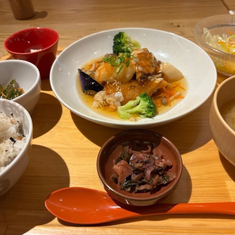 赤魚の唐揚げ 湯葉あんかけ(おぼんdeごはん ダイバーシティ東京プラザ店)