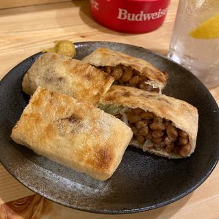 きつね納豆