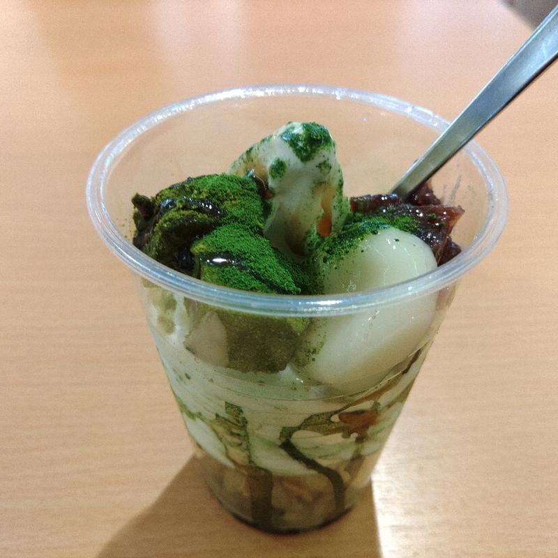 抹茶サンデー(ぼんかふぇ)