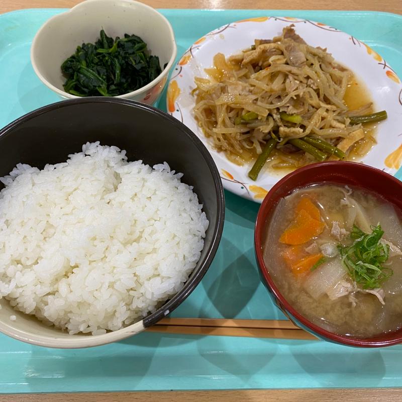 豚もやし炒め(京都大学生活協同組合 北部食堂)