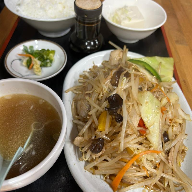 肉野菜炒めセット(第１ススキノ )