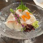 お造り　鯛の昆布締め