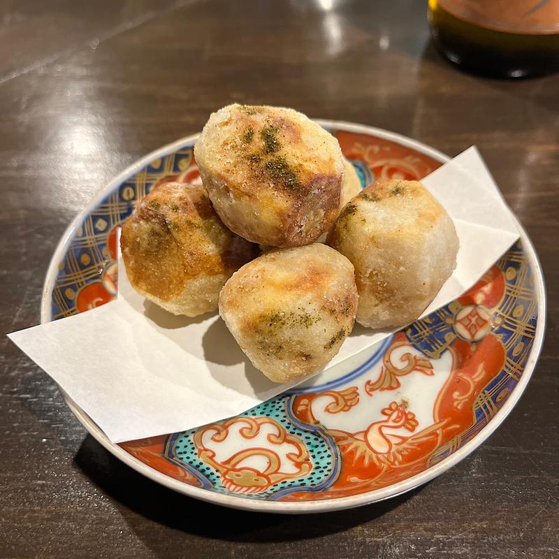 小芋の唐揚げ(つむじ)