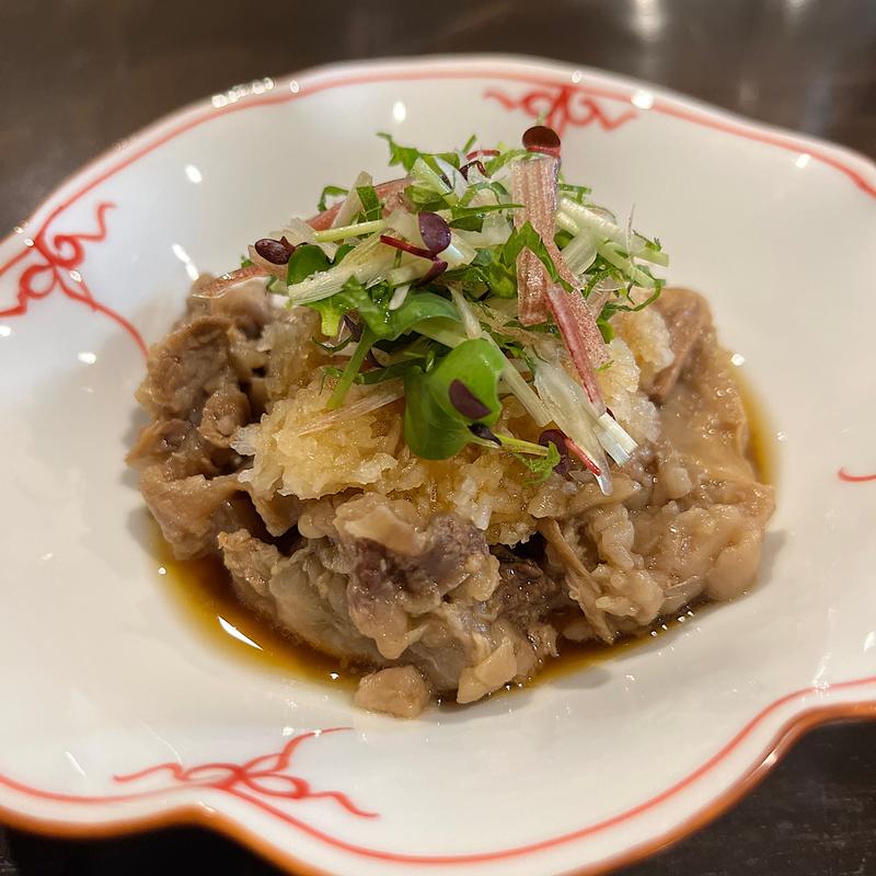 牛すじ鬼おろしポン酢(つむじ)