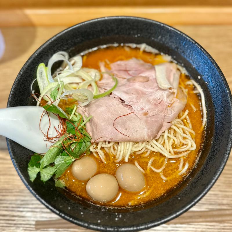 濃厚甘海老蕎麦(麺処 にぼし香（NIBOSHI KOH）菊名店)