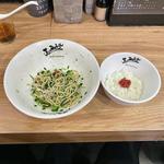 葱まぜそば 〆ごはん付き(麺屋丈六 キーノ和歌山店)