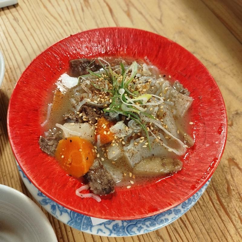 牛すじの近野菜煮込み(てんみ人形町店)