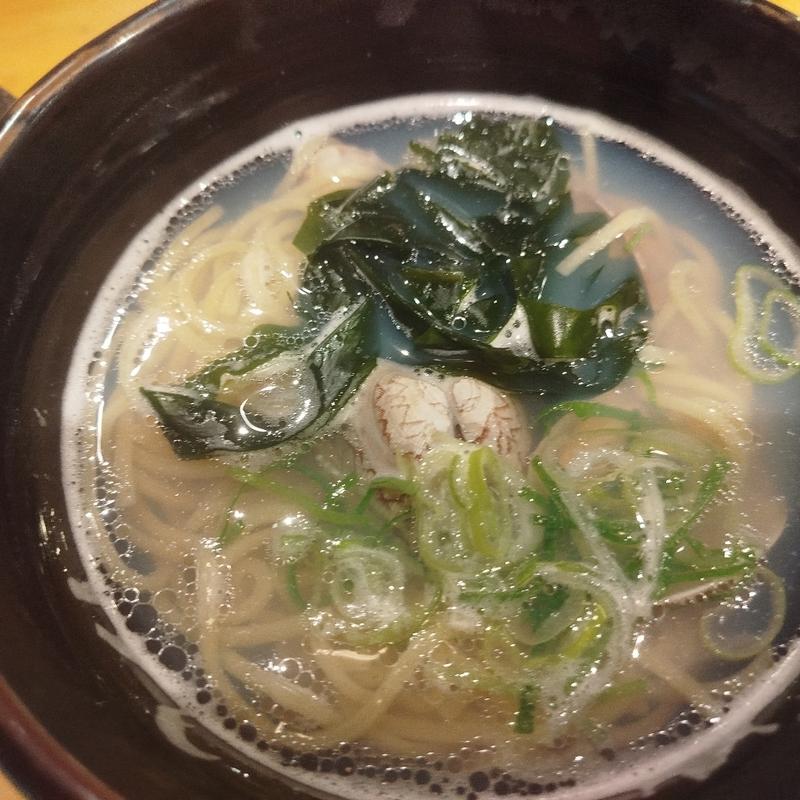 鯛出汁あさりたっぷりラーメン(鮨・酒・肴 杉玉 北千住)