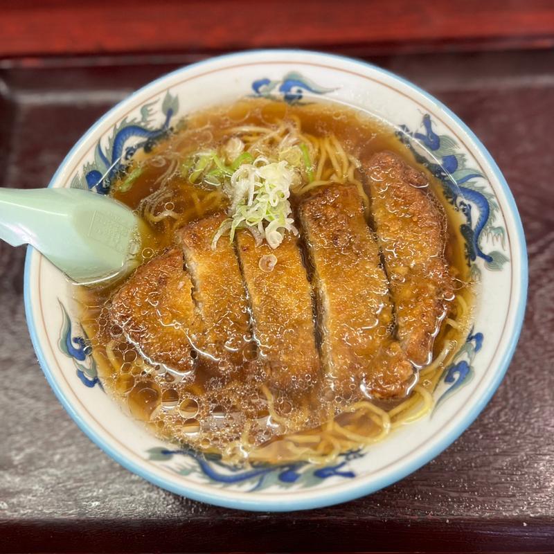 正油カツラーメン(たるまい軒)