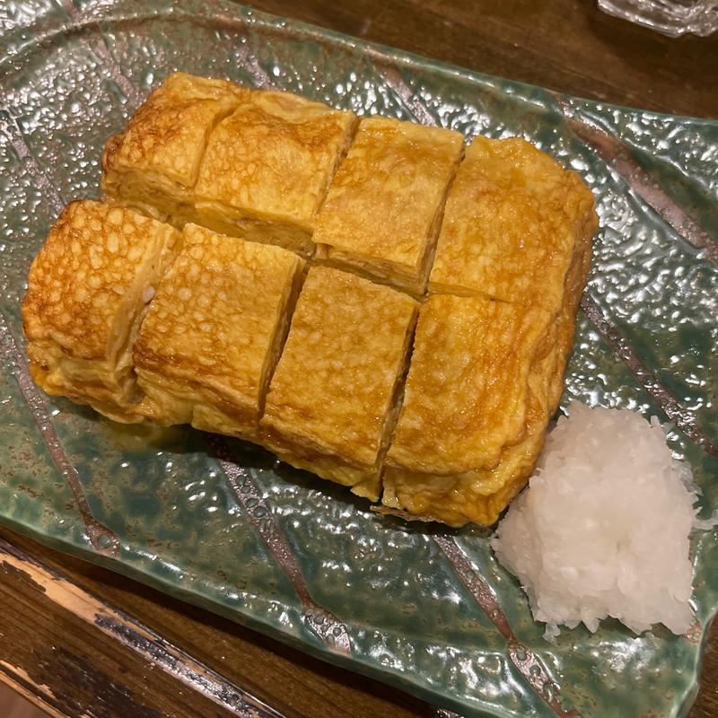 玉子焼き(古町居酒屋 らくちゃん )