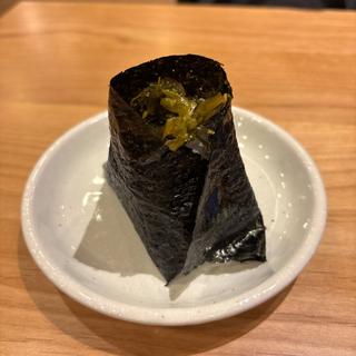 おむすび（高菜）(コメダ和喫茶おかげ庵+米屋の太郎 新宿センタービル店)