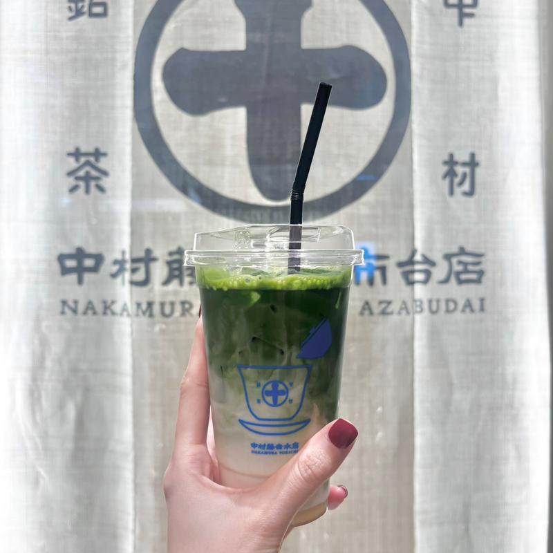 抹茶ラテ(中村藤吉 麻布台)
