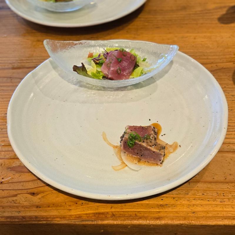 本日の前菜2種(糸満漁民食堂 )