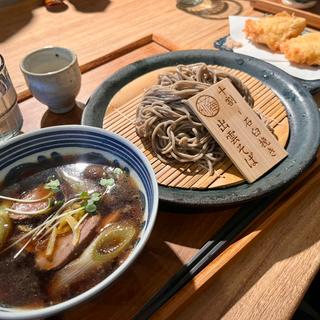 鴨南汁 つけそば