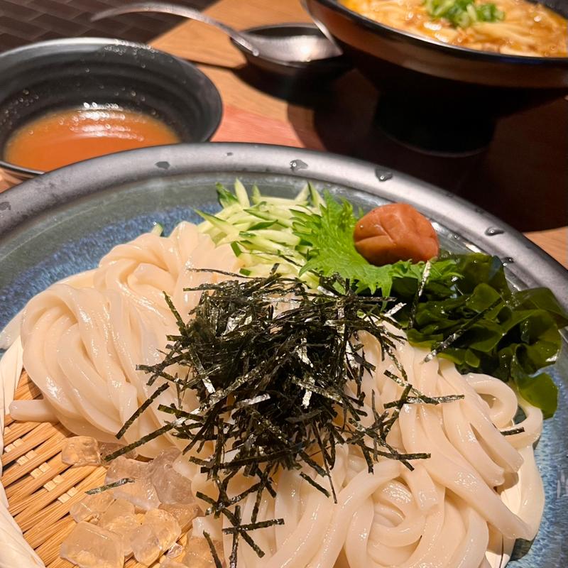 梅ざるのおうどん(麺匠の心つくし つるとんたん 六本木店)