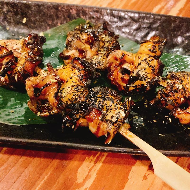 ツブ山椒(元祖北海魚串 がりや)