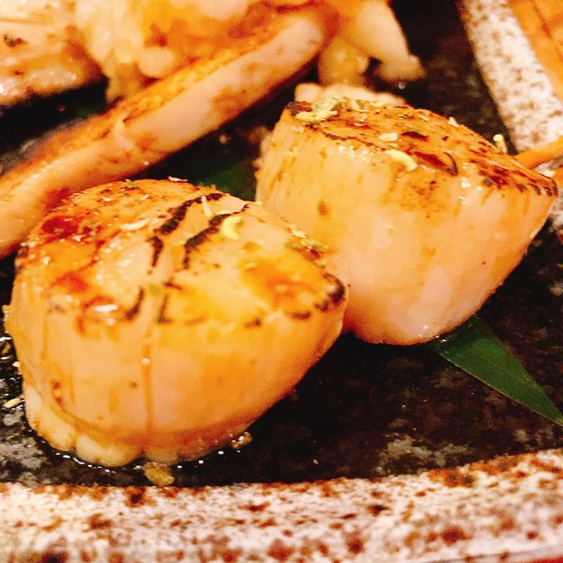 ホタテ山椒(元祖北海魚串 がりや)