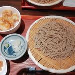 小エビ天丼と蕎麦のセット