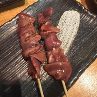 肝串(やきとりやさんあっ鶏)