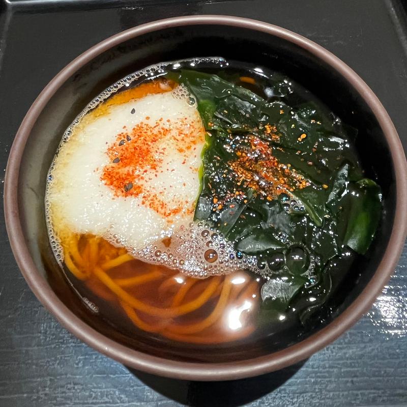 とろろわかめそば(ANAラウンジ 羽田空港国際ターミナル )