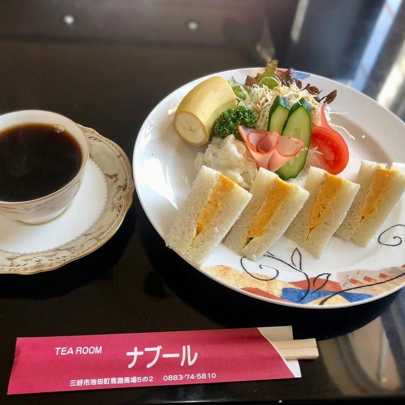 モーニング サンドセット(ナブール)