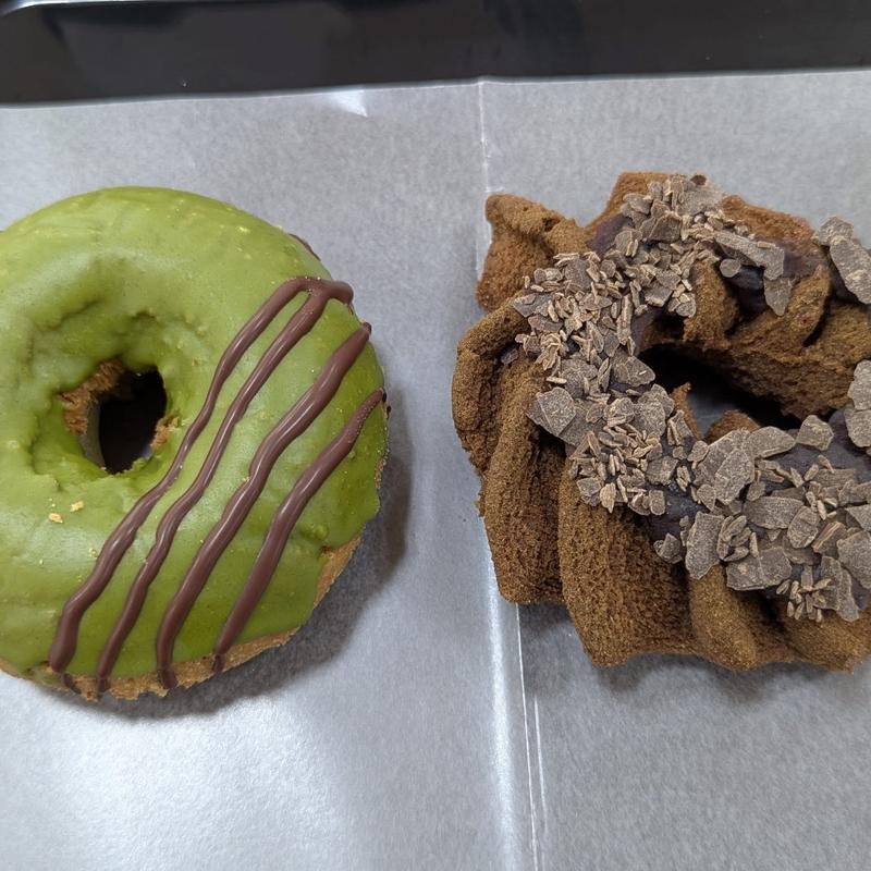 宇治抹茶栗あずき 宇治ほうじ茶ほうじ茶チョコあずき(ミスタードーナツ 狛江駅前 )