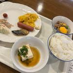 朝食ビュッフェ