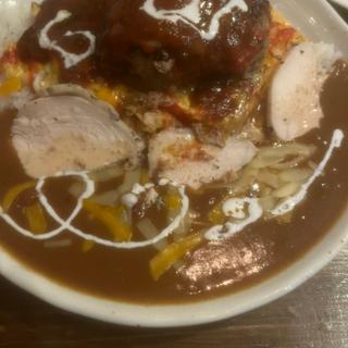 チーズオムレツハンバーグカレー(Chai （チャイ）)