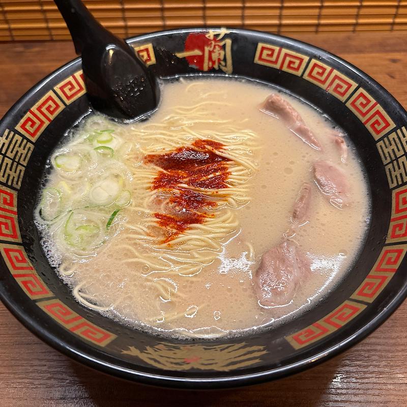 ラーメン(一蘭 新橋店)