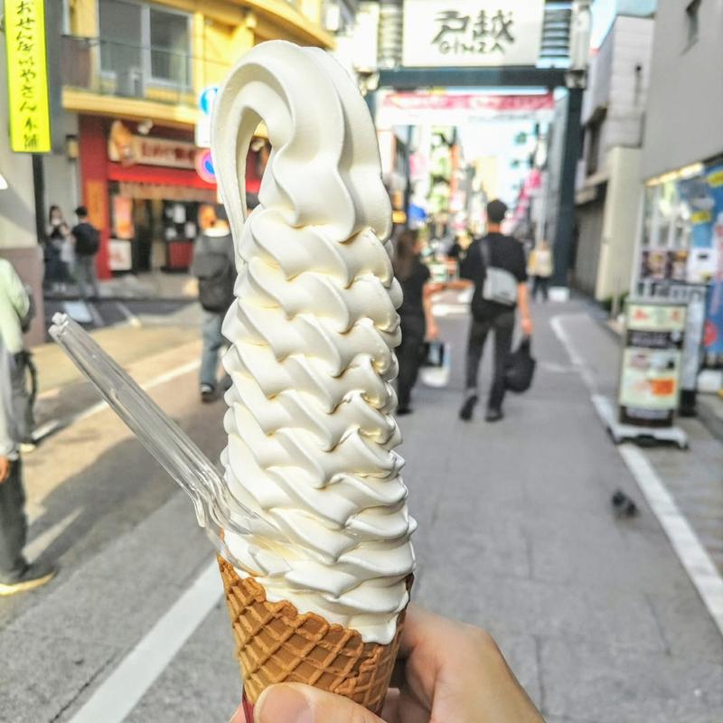 ソフトクリーム(シロクマカフェ)