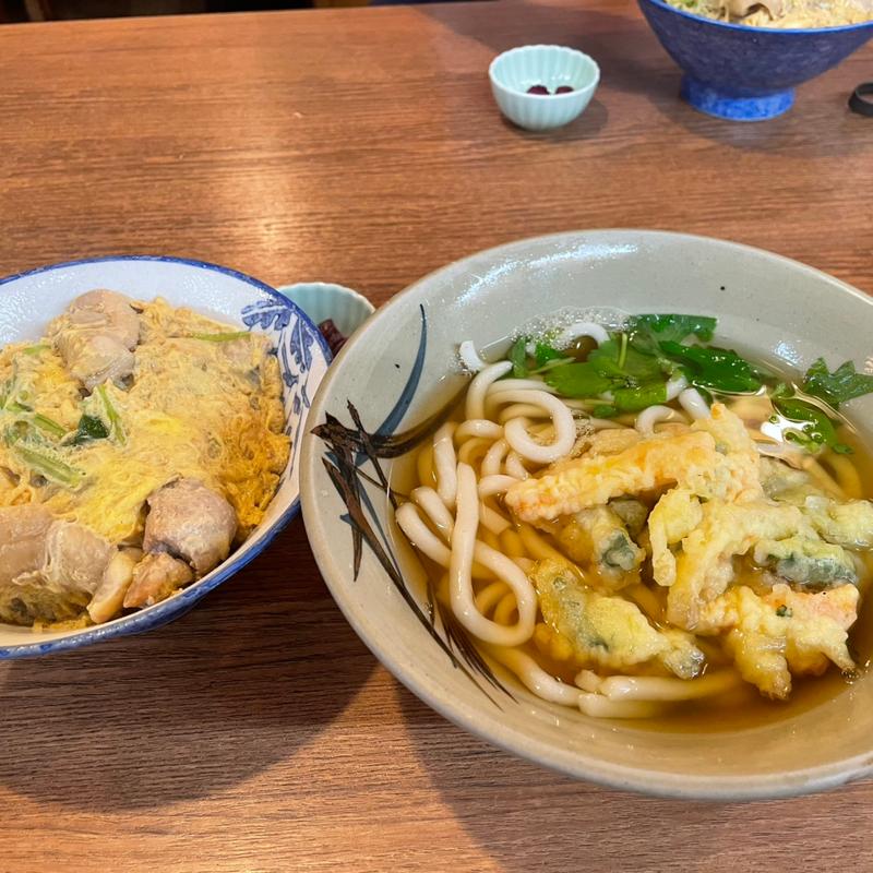 日替り定食(そば処 更科)