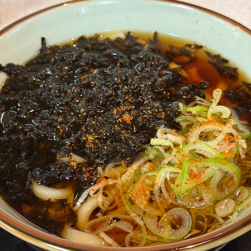 千葉産海苔うどん(東関道湾岸幕張PA（上り線）ショッピングコーナー （（株）ネクスコ東日本リテイル）)