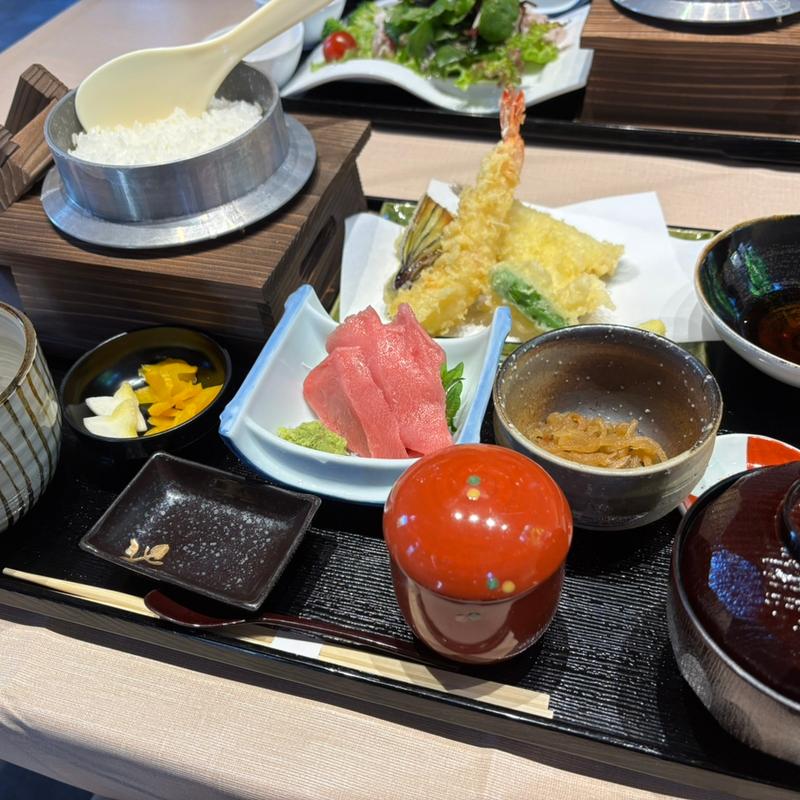 天ぷら御膳(佐原千与福)