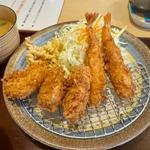 海老とヒレ定食(とんき)