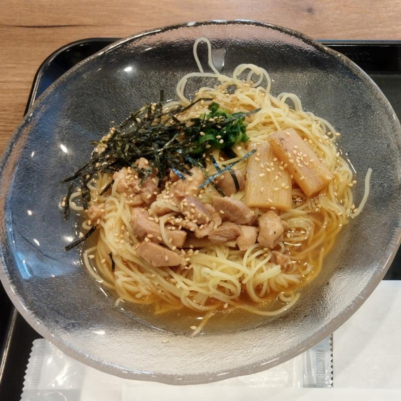 鶏と炙りねぎのさっぱり涼風麺(ミスタードーナツ 亀有駅前ショップ)