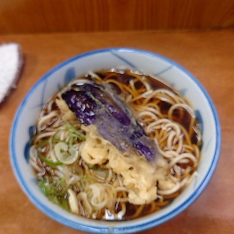 なす天そば(うさぎや)