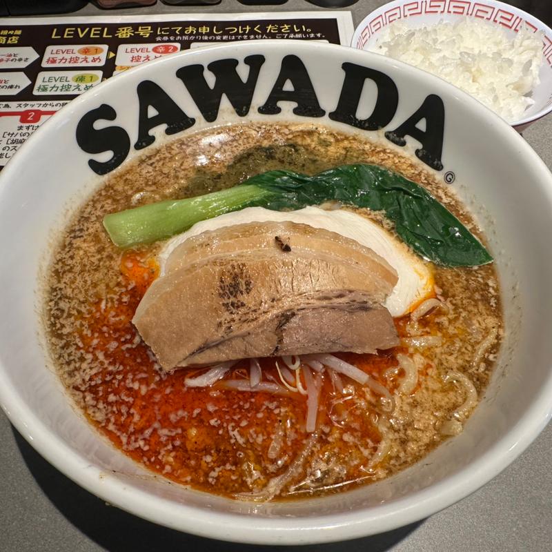 担々麺(シビカラ担々麺 澤田商店)