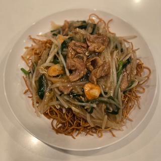 もやしとニラの焼きそば (ハード)