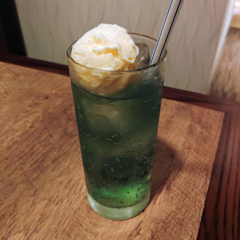 ソーダフロート(星の森珈琲店)