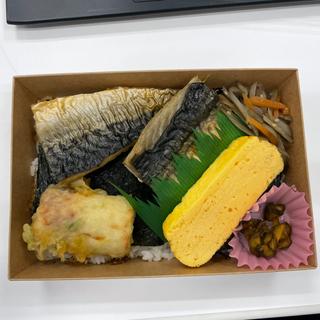 魚屋の海苔弁当（さば）