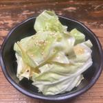 お通し　キャベツ