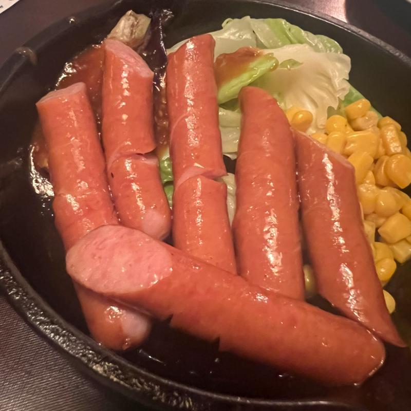 ソーセージグリル(ステーキハウス ニューテキサス)