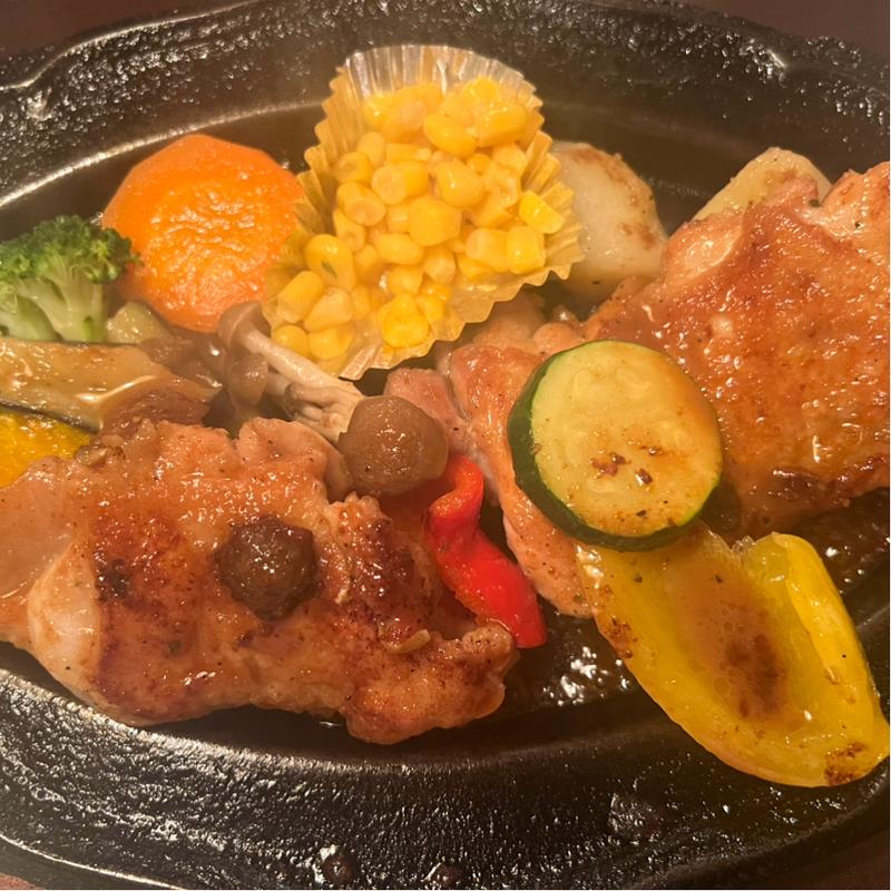 チキンソテー(ステーキハウス ニューテキサス)