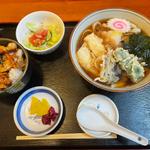 揚げ餅おろしうどん