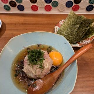 まぐろ中落ちの飲む薬味