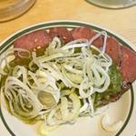 ネギ塩タンハム(チャコールスタンド野毛)
