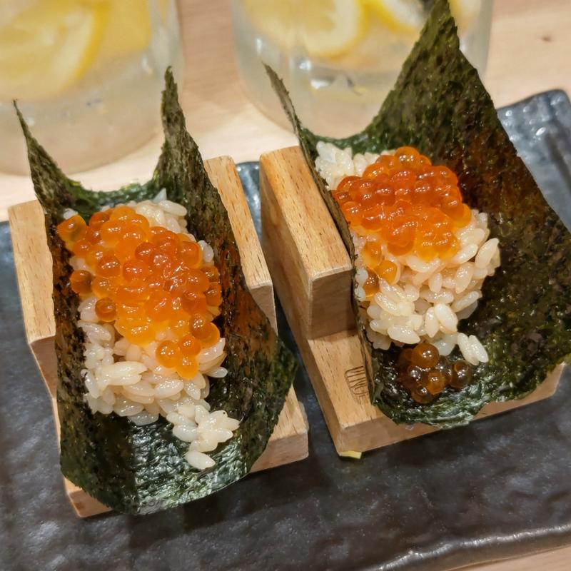 いくら(貝・海苔巻き 野毛しらはら)