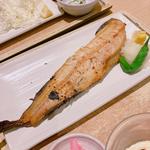 ホッケの塩焼き定食