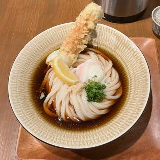 鯛ちくわ天と温玉のぶっかけ(阿波座 ひゃっかく)