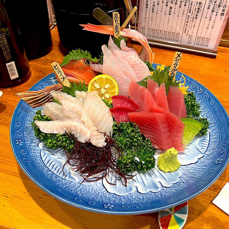 刺身三品盛(旬)